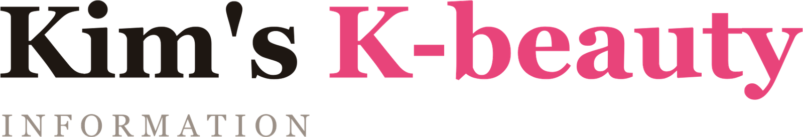 Kim's K-beauty Information